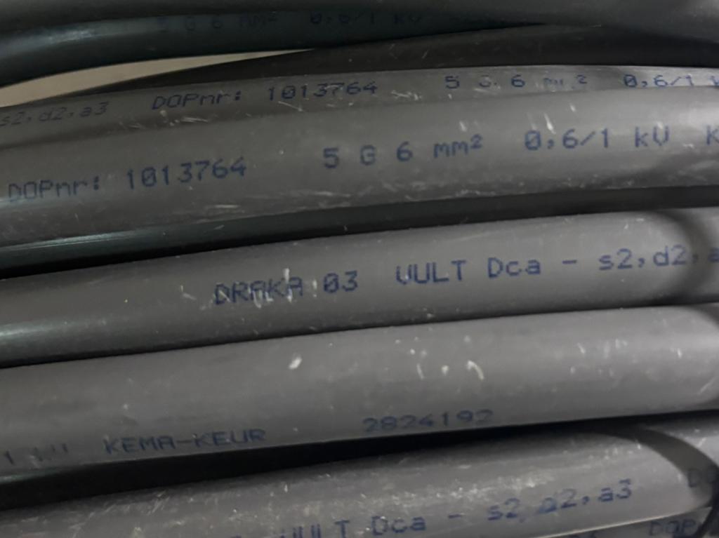 30 meter 5g6, Ophalen, Nieuw, Kabel of Snoer