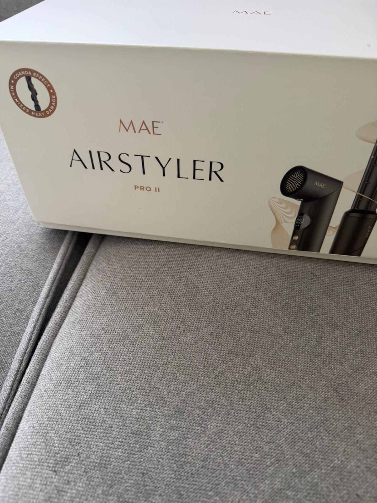 MAE  Airstyler  pro 2, Sieraden, Tassen en Uiterlijk, Uiterlijk | Haarverzorging, Ophalen of Verzenden, Zo goed als nieuw