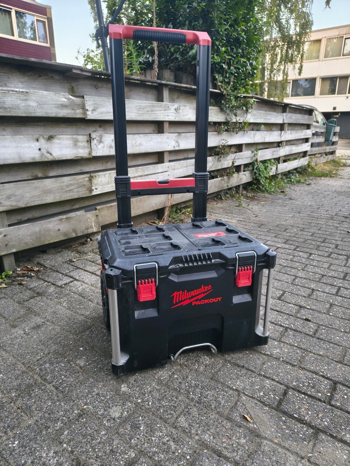 Milwaukee Packout Trolley - Zo goed als nieuw, Doe-het-zelf en Verbouw, Ophalen, Zo goed als nieuw, Gereedschapsopslag, Milwaukee