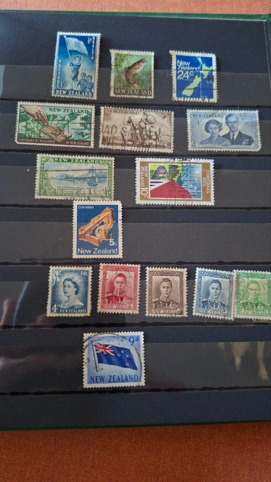 postzegels gestempeld  New Zeeland, Ophalen of Verzenden, Buitenland