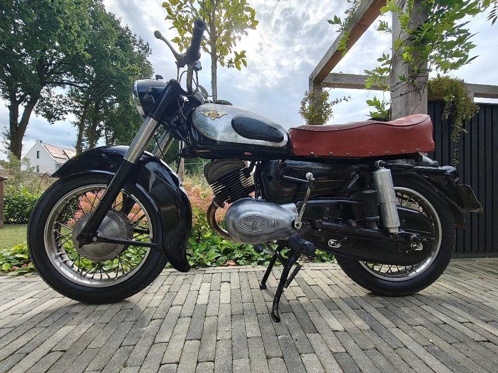 Mooie en zeldzame Zündapp 175S Matching Numbers uit 1956, 175 cc, Gebruikt, Toermotor, 11 kW of minder