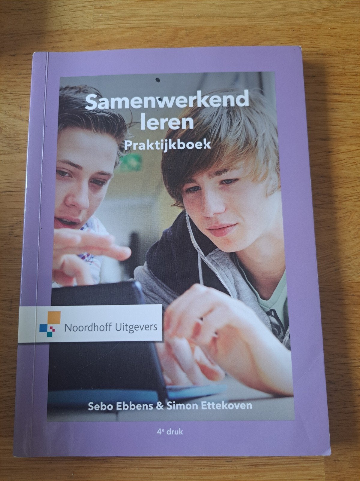 Samenwerkend leren Praktijkboek 4e druk Noordhoff, Overige vakken, Ophalen of Verzenden, Zo goed als nieuw, Sebo Ebbens & Simon Ettekoven
