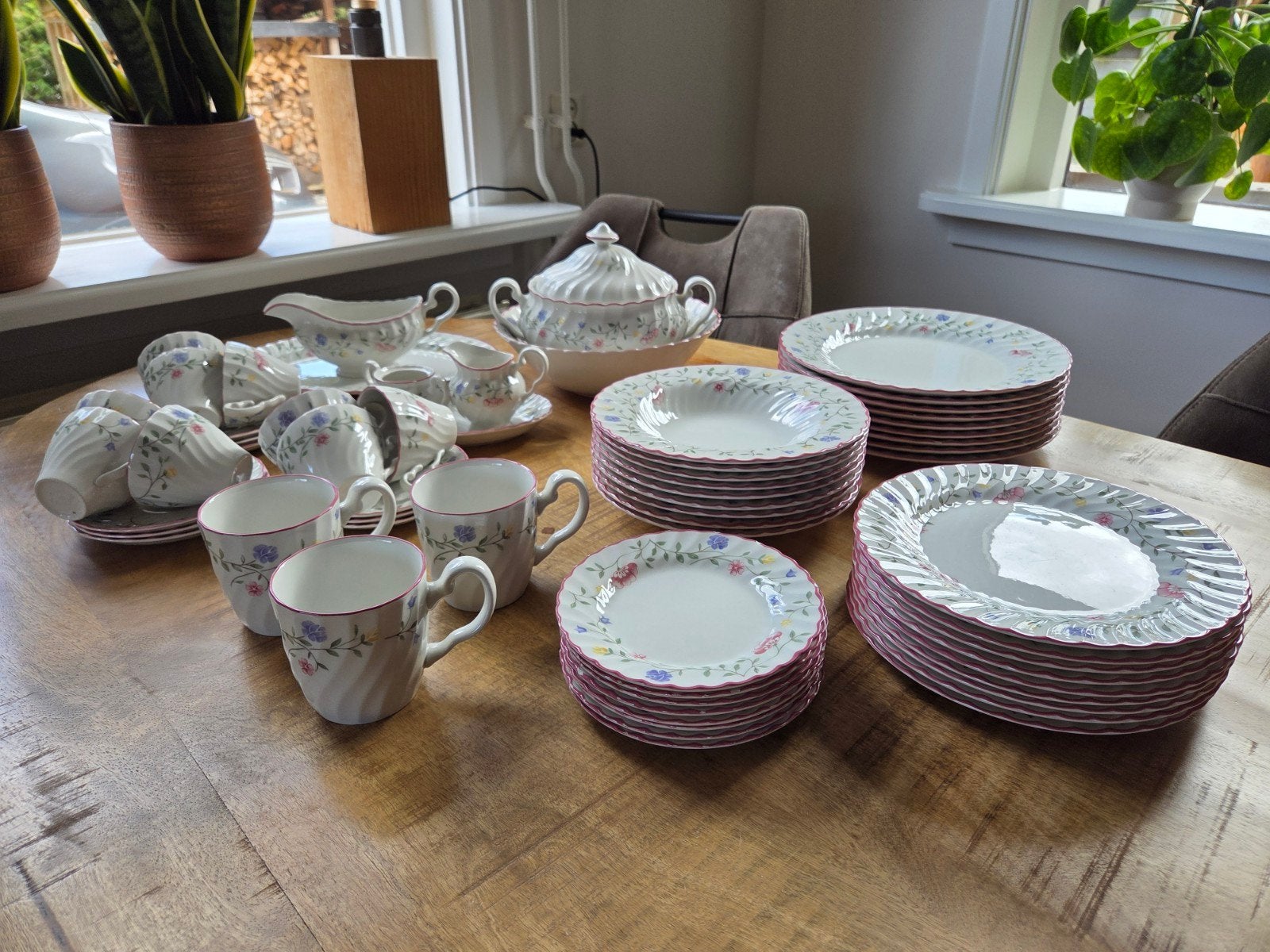 Johnson Brothers 'Summer Chintz' Servies - 9 Personen, Ophalen