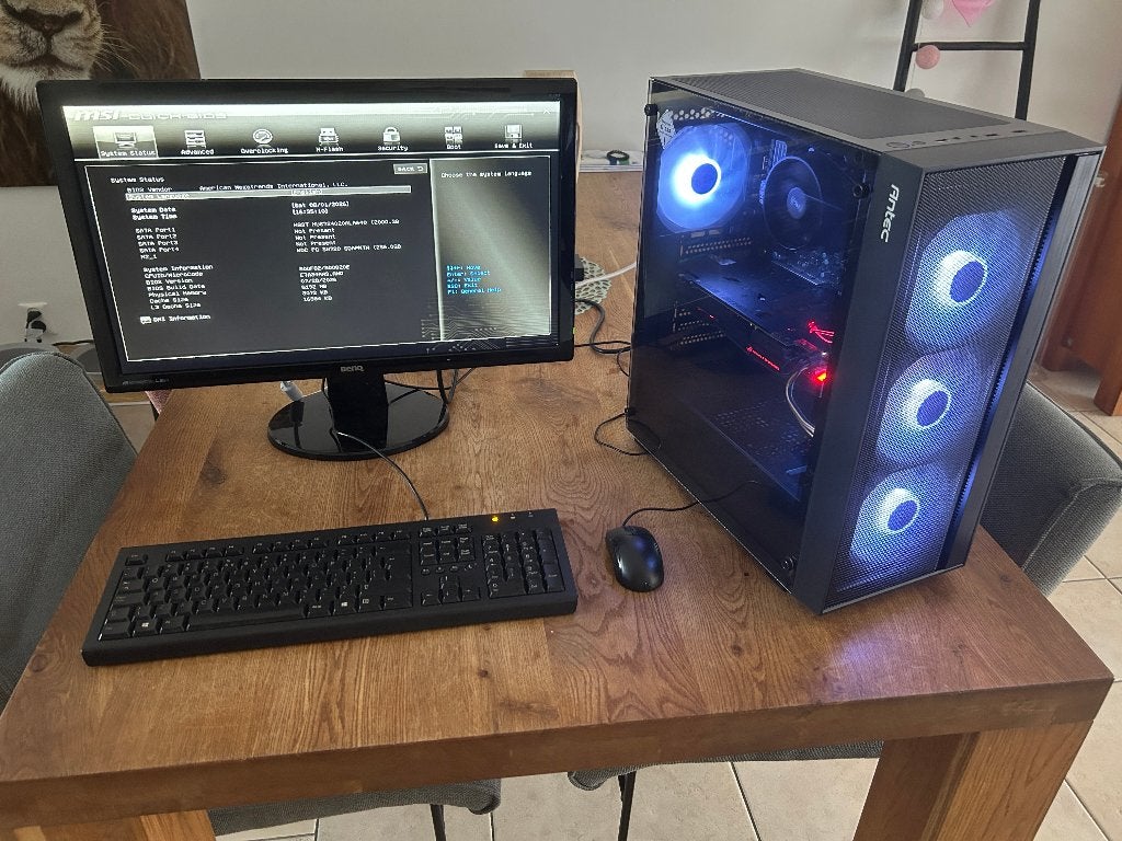 Budget Game PC | Ryzen 5 2600 | 8GB | 1070 8GB | 256GB | 2TB, 8 GB, AMD Ryzen 5, 2 TB, Gaming