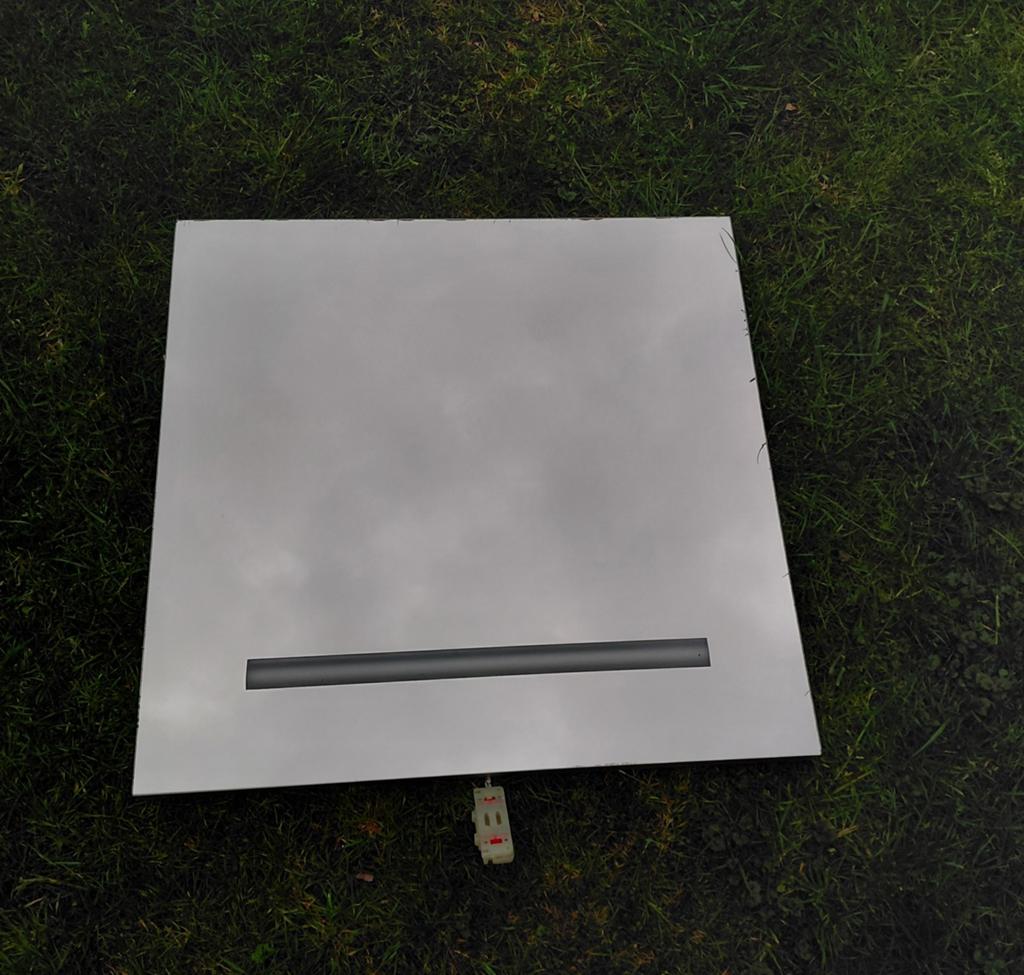 Badkamerspiegel 60x60, Huis en Inrichting, Badkamer | Badkamermeubels, Ophalen, Gebruikt, Overige typen, 50 tot 100 cm