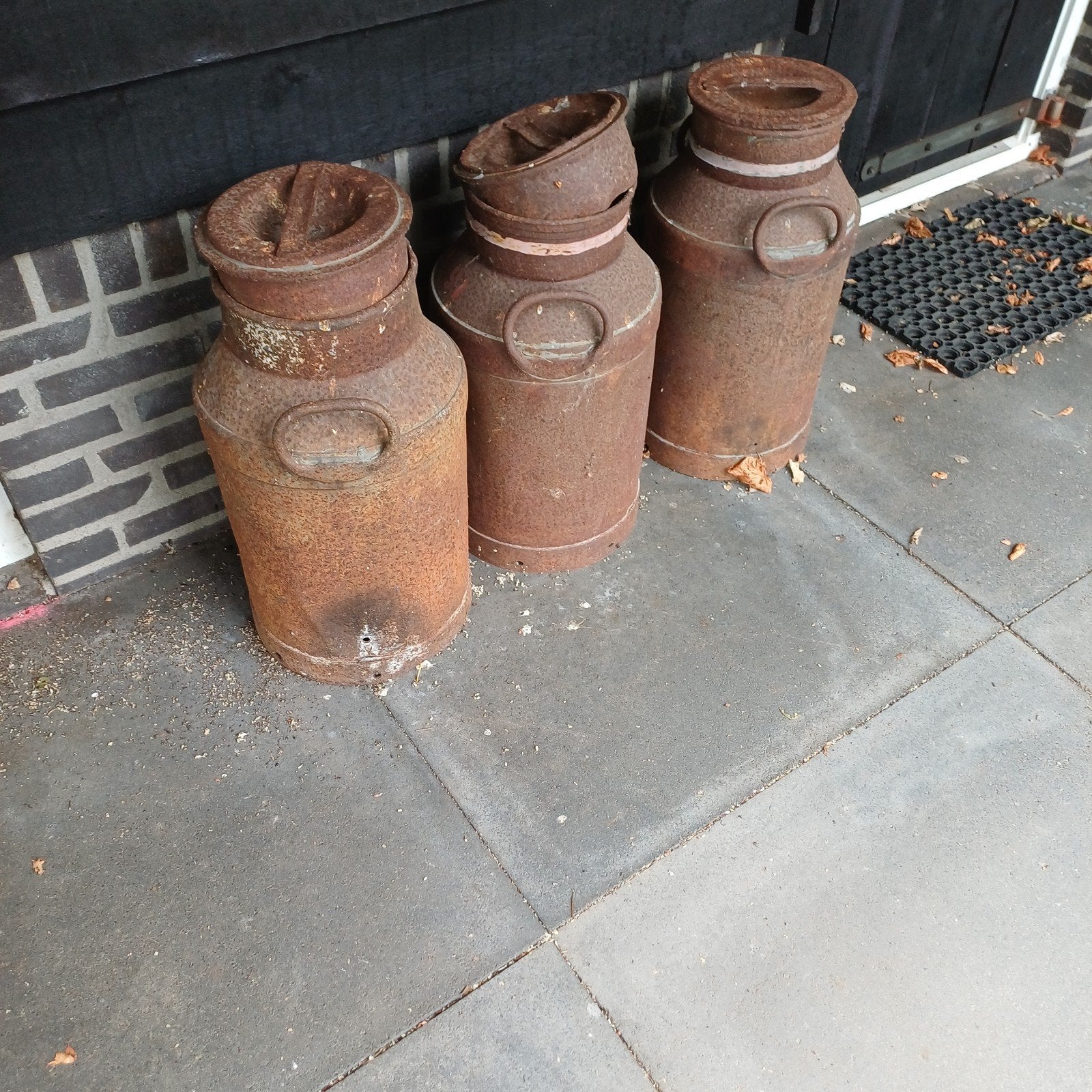 melkbussen, Tuin en Terras, Tuinwanddecoratie, Ophalen, Gebruikt