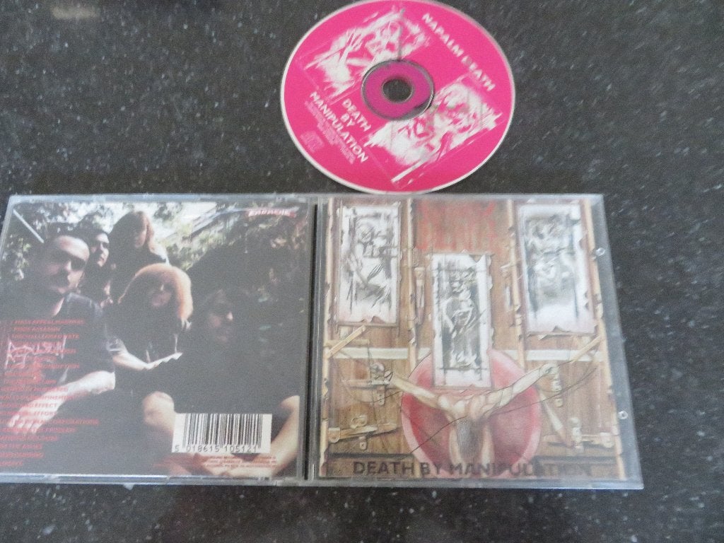Napalm Death – Death By Manipulation, Ophalen of Verzenden, Gebruikt, Thrash metal, Album