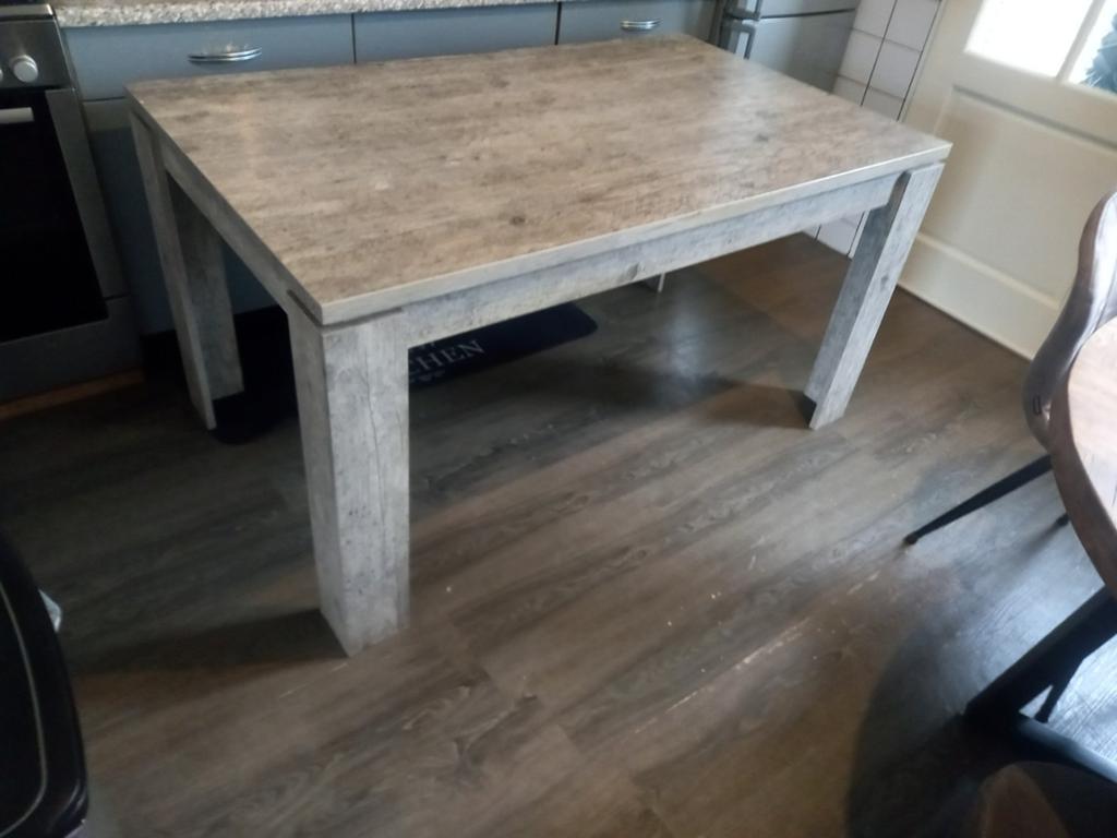 Eettafel 150 x 90 x 78 cm, Gebruikt, 150 tot 200 cm, Rechthoekig, 50 tot 100 cm