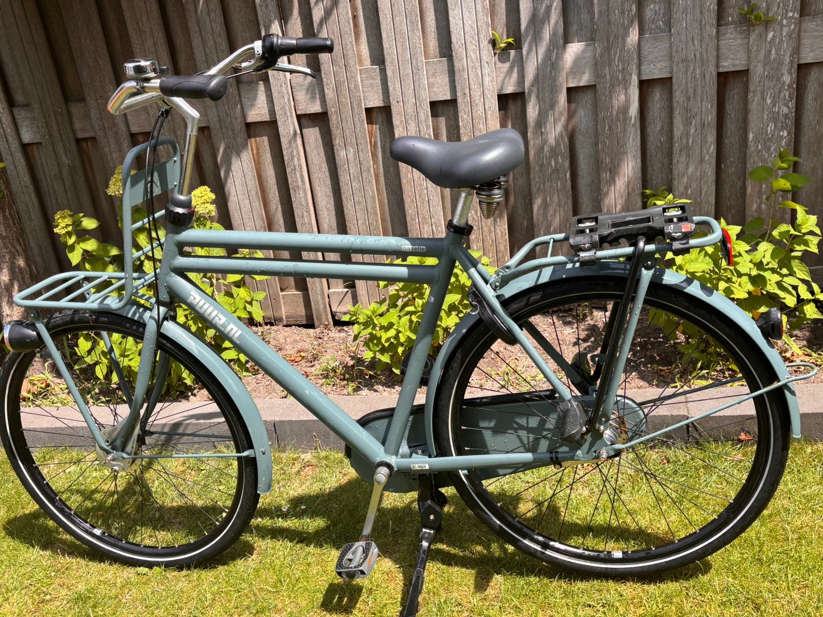 Herenfiets Gazelle Puur 59cm, Fietsen en Brommers, Fietsen | Heren | Herenfietsen, 57 tot 61 cm, Ophalen, Zo goed als nieuw, Gazelle