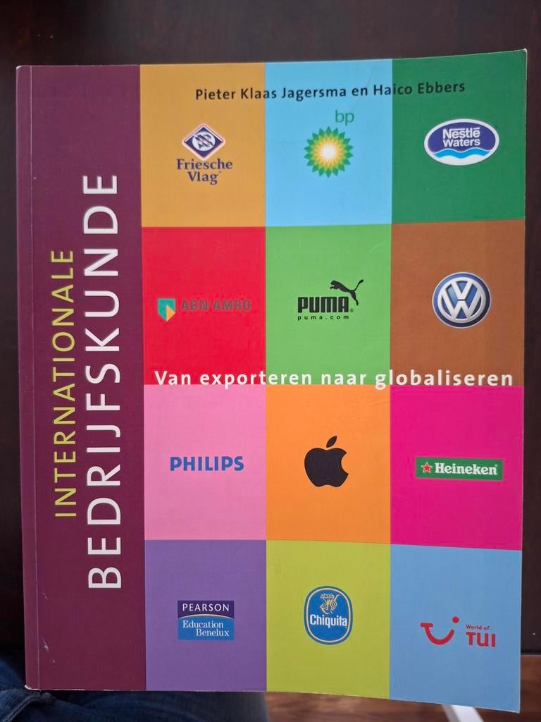 Internationale Bedrijfskunde - Studieboek, Gelezen, Pieter Klaas Jagersma en Haico Ebbers, Gamma, HBO