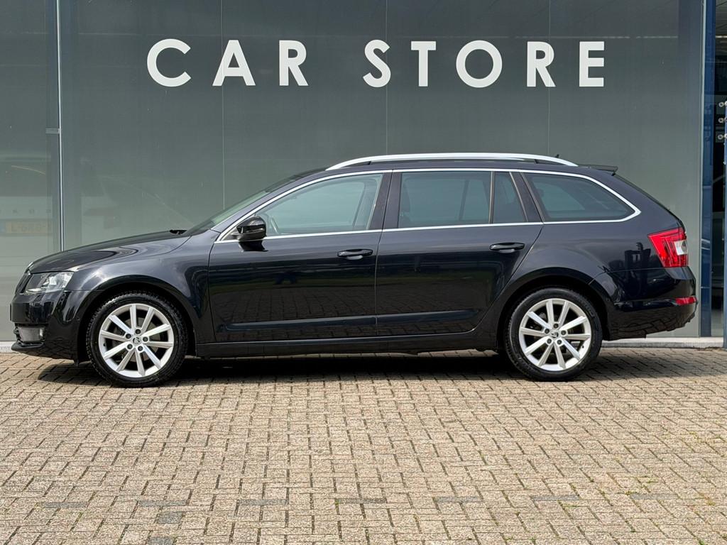 Skoda Octavia Combi 1.4 TSI DSG Greentech Elegance Businessl, Euro 5, Stof, Gebruikt, Zwart