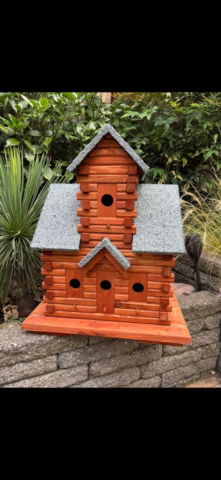 Groot vogelhuis ambachtelijk gemaakt, Tuin en Terras, Vogelhuisjes en Vogelbaden, Ophalen