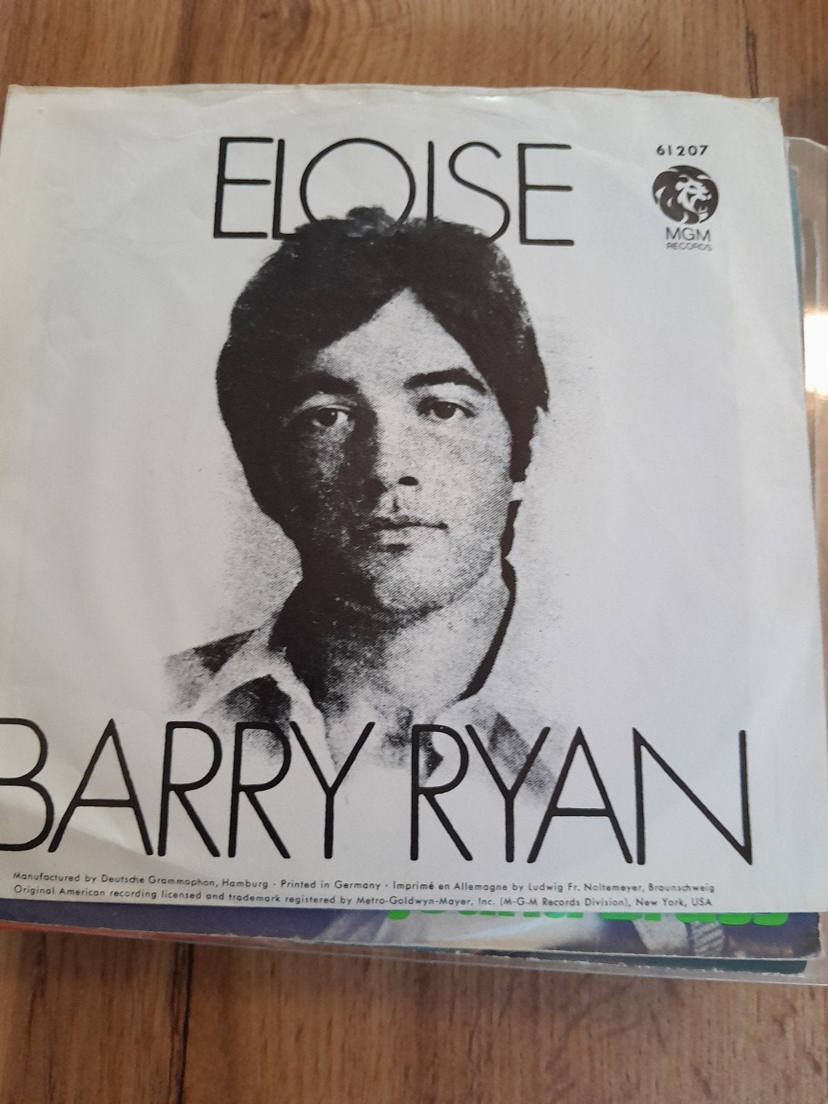 Barry ryan 7inch eloise, Ophalen of Verzenden, Zo goed als nieuw, Pop