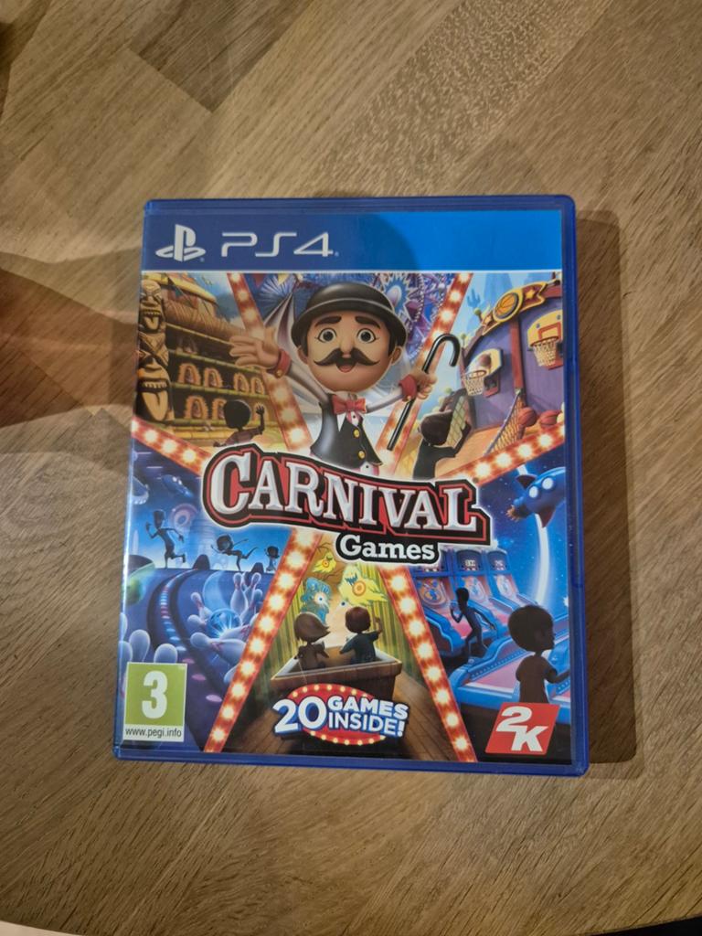 Carnival Games PS4 - 20 games in één!, Spelcomputers en Games, Games | Sony PlayStation 4, Ophalen, Overige genres, Zo goed als nieuw