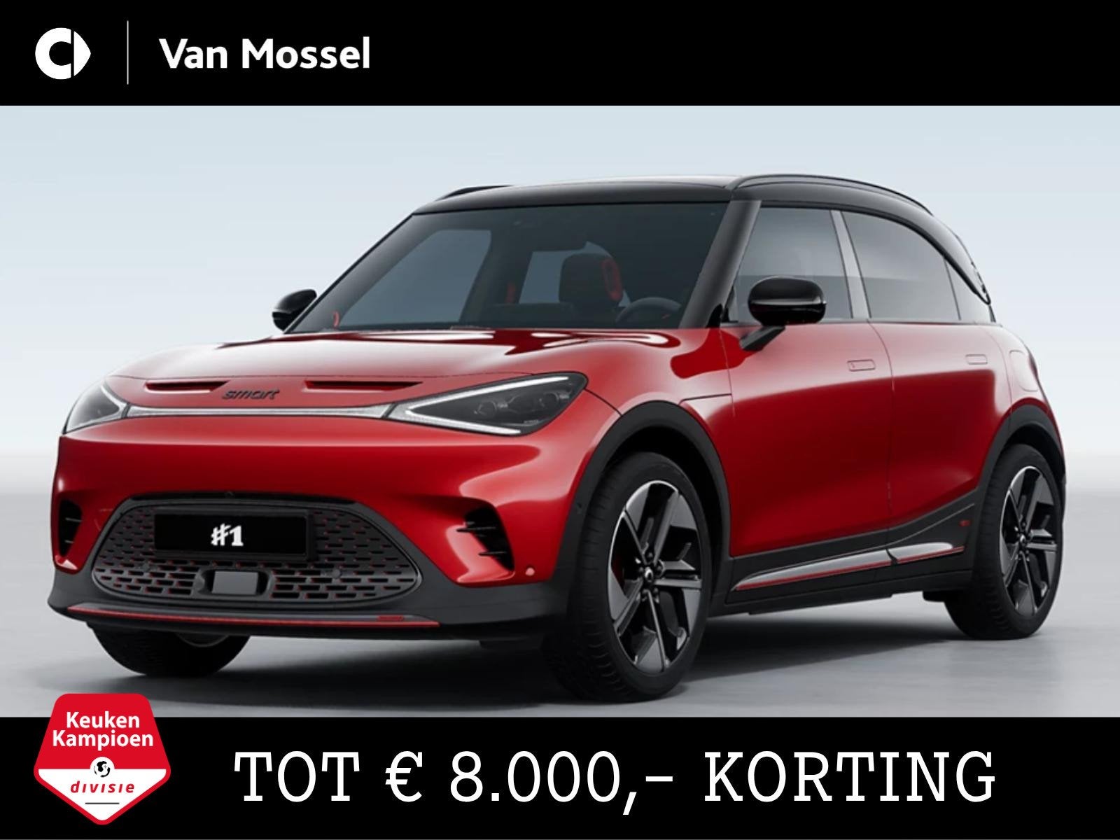 smart #1 BRABUS / Stoelverwarming / Beats® Soundsystem met