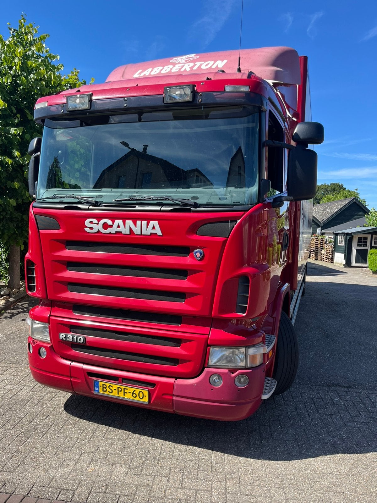 Scania vrachtwagen R 310 combinatie, Auto's, Automaat, Zwart, Diesel, Particulier