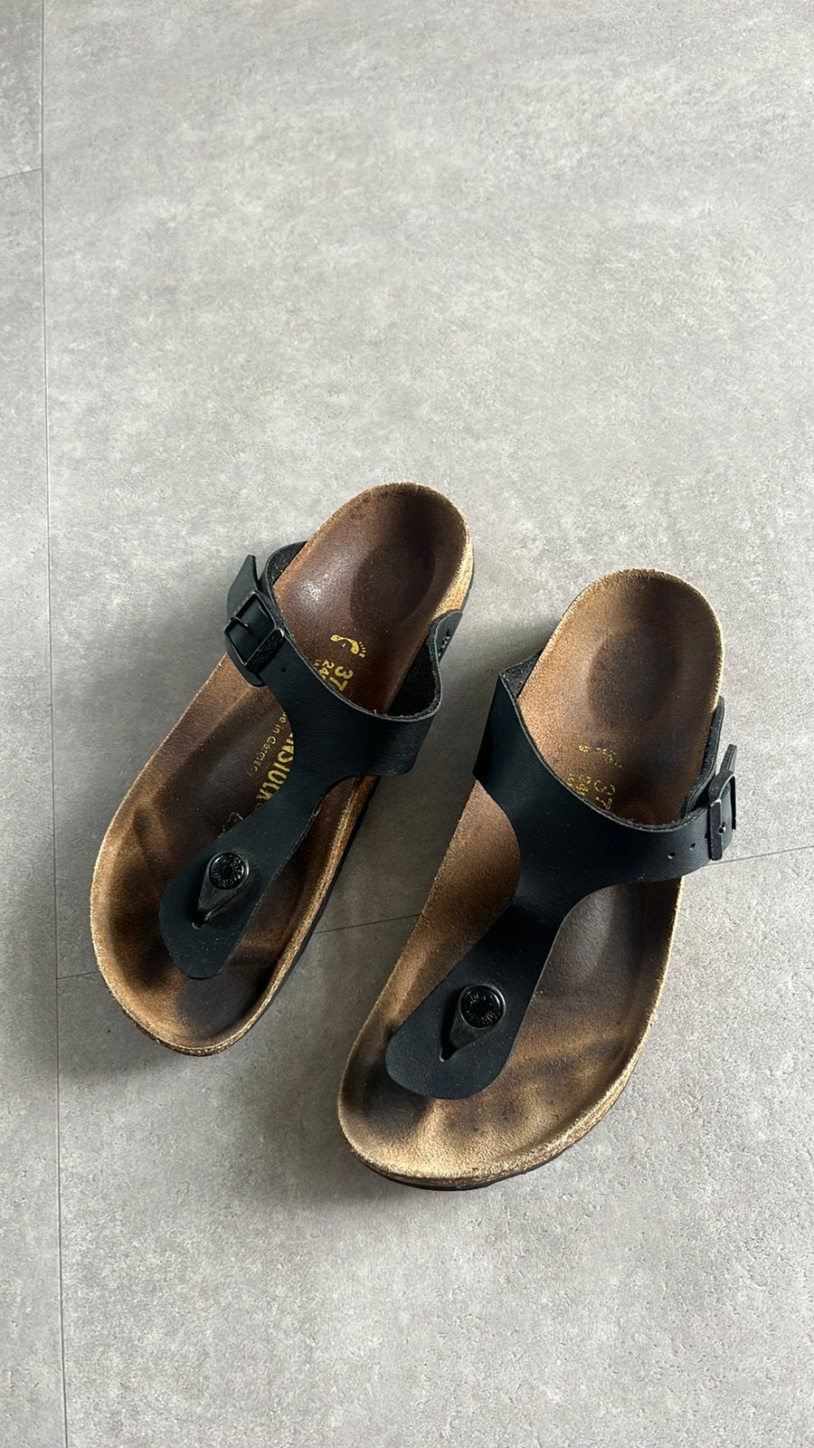 Birkenstock maat 37 zwart, Kleding | Dames, Schoenen, Verzenden, Zo goed als nieuw, Zwart