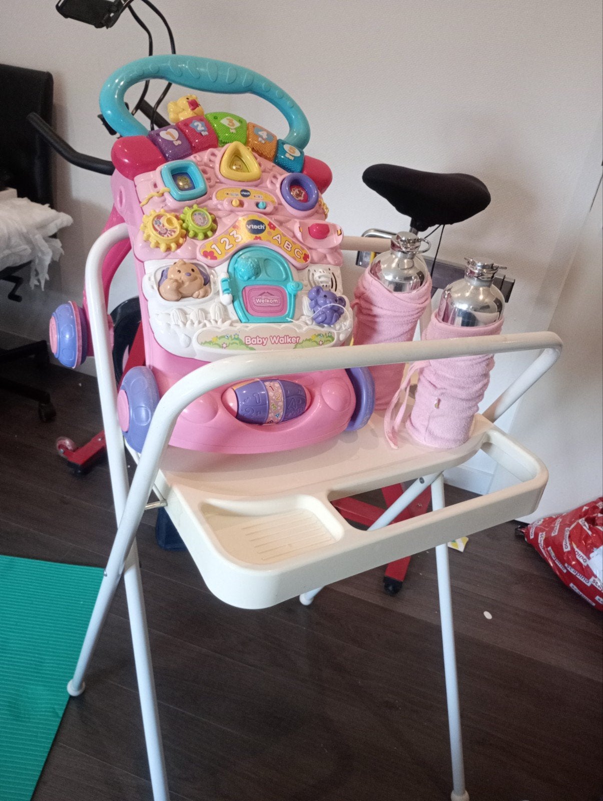 baby warmte flessen, bad standaard, looprek kids, Ophalen