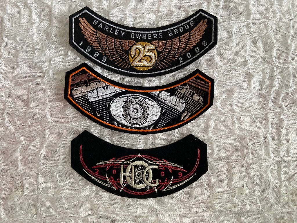 Harley Davidson HOG badges, Ophalen of Verzenden, Nieuw, Transport