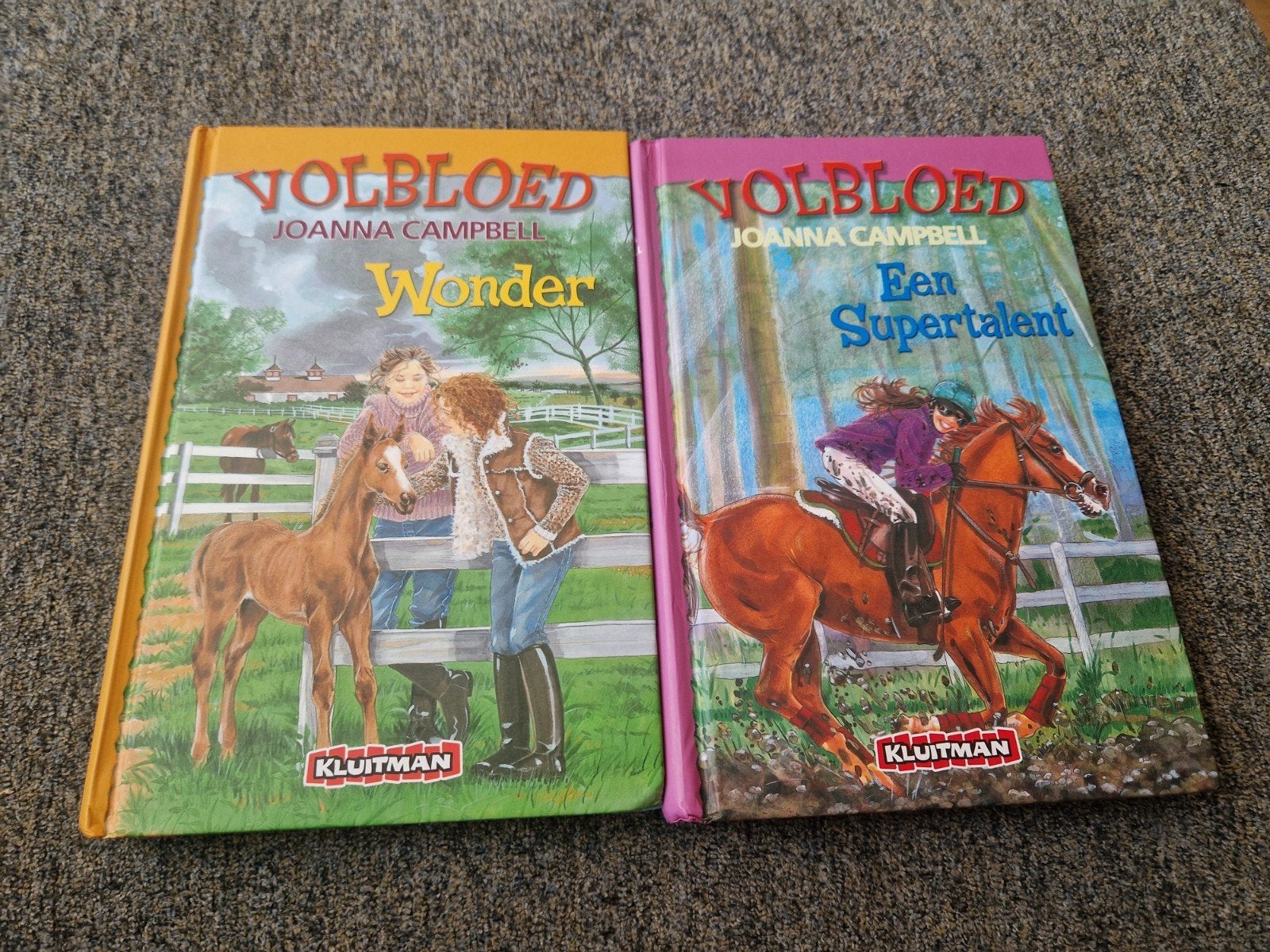 Volbloed boeken: Wonder en Een Supertalent, Ophalen of Verzenden, Zo goed als nieuw, Joanna Campbell, Fictie