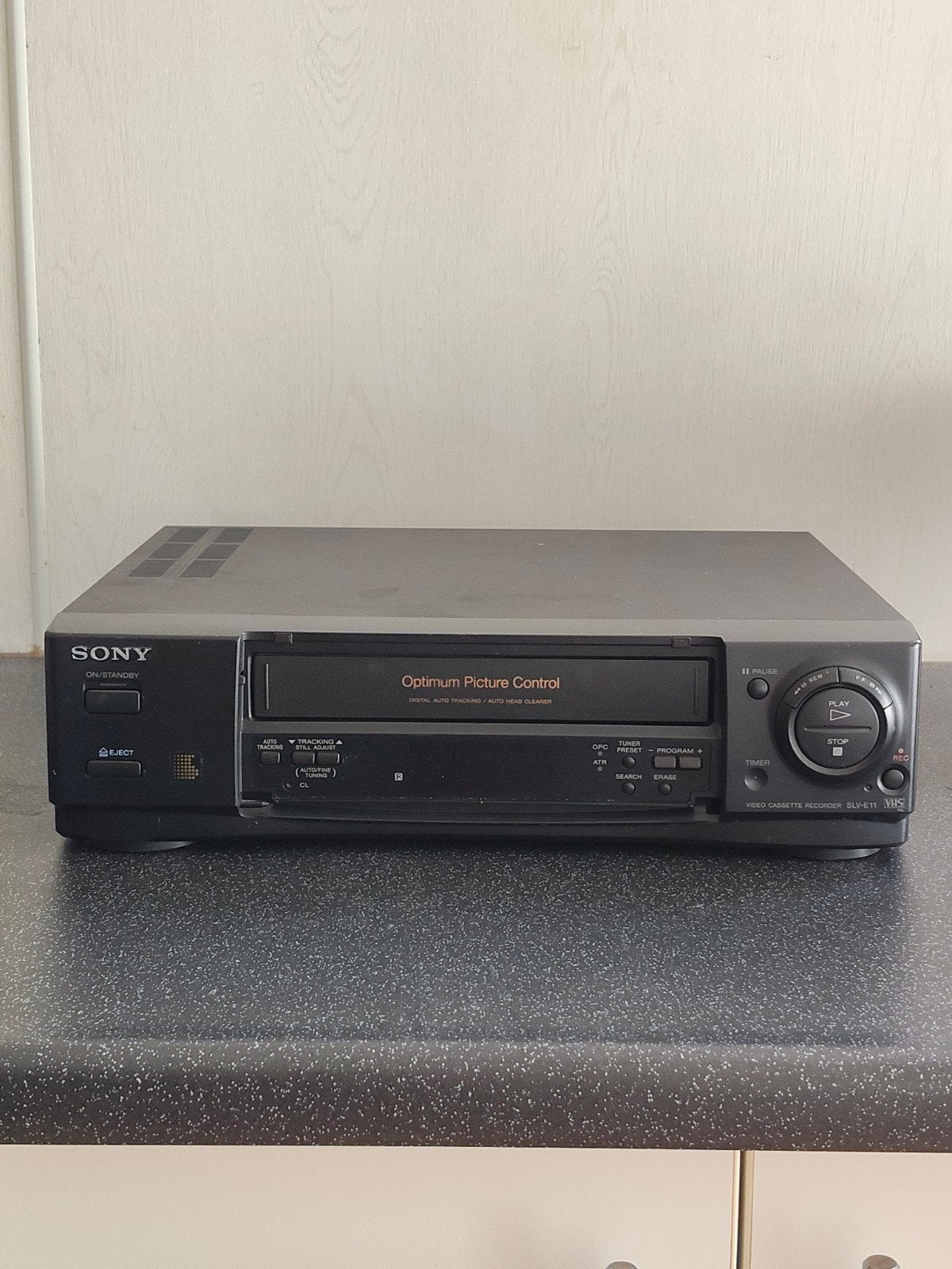 Sony VCR - Frontje ontbreekt, werkt nog goed, Audio, Tv en Foto, Videospelers, Ophalen of Verzenden, Gebruikt, VHS-speler of -recorder