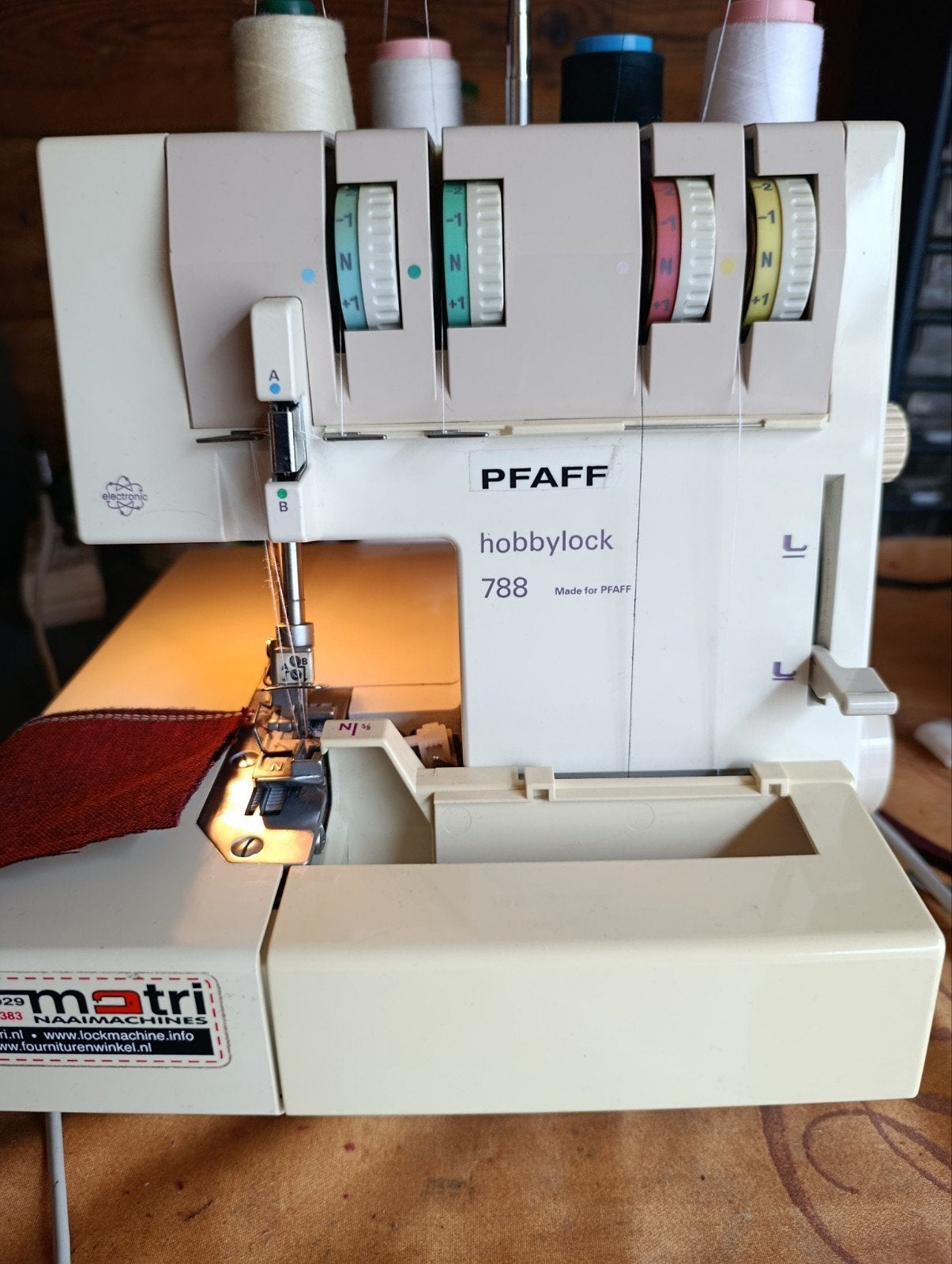 Pfaff Hobbylock 788 Lockmachine, Ophalen of Verzenden, Gebruikt, Lockmachine, Pfaff