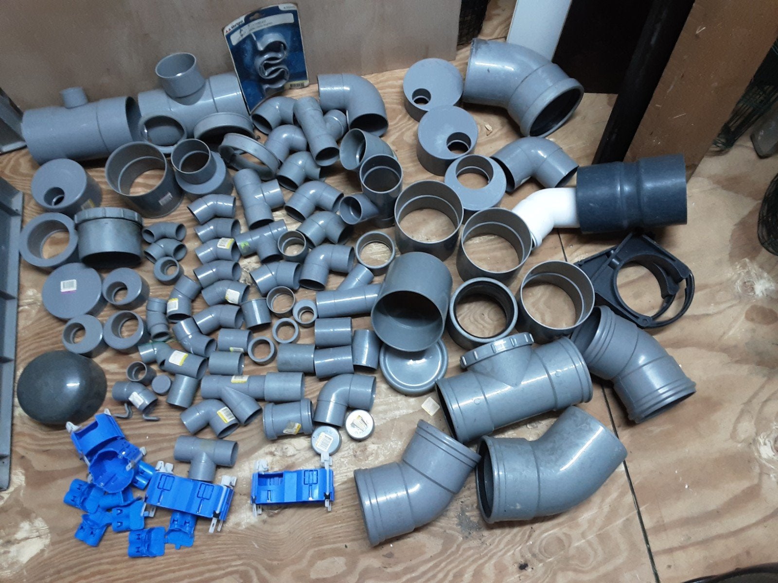 pvc hulpstukken, Ophalen, Zo goed als nieuw, Pvc, Bochten