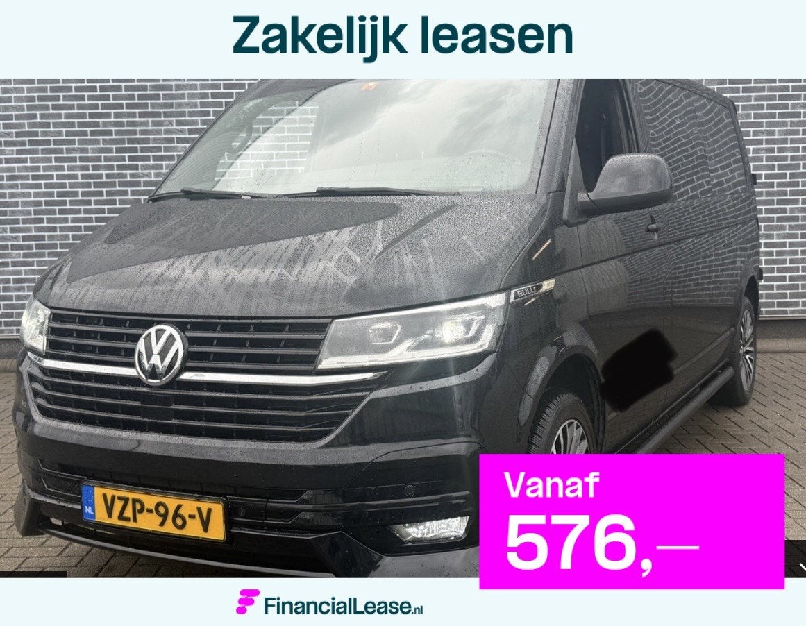 Volkswagen Transporter 2.0 TDI L2H1 28 Bulli Black Edition V, Stof, Gebruikt, 4 cilinders, 150 pk