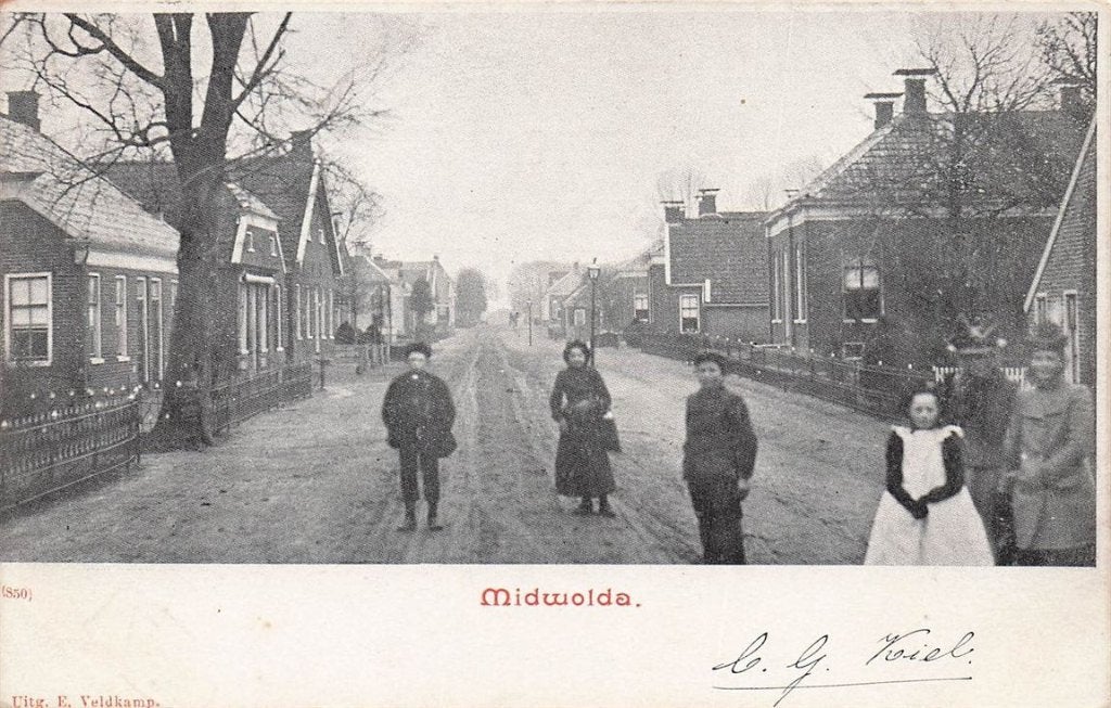702-375-015 Midwolda, Verzenden, Voor 1920, Groningen