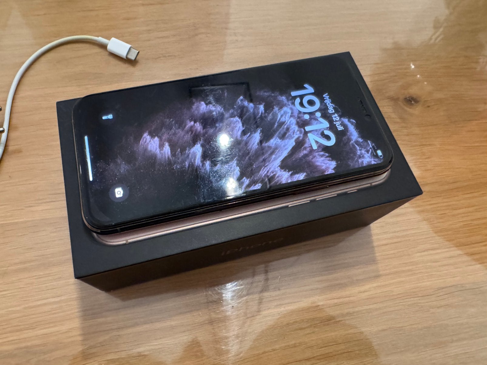 iPhone 11 Pro 64GB Gold te koop, Telecommunicatie, Mobiele telefoons | Apple iPhone, 71 %, Ophalen of Verzenden, Zo goed als nieuw