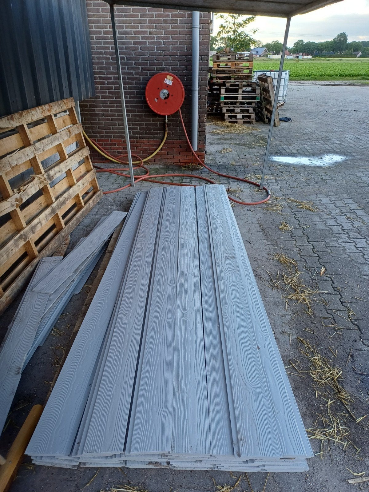 Cedral gevelbekleding, +/- 140m, Ophalen, Zo goed als nieuw