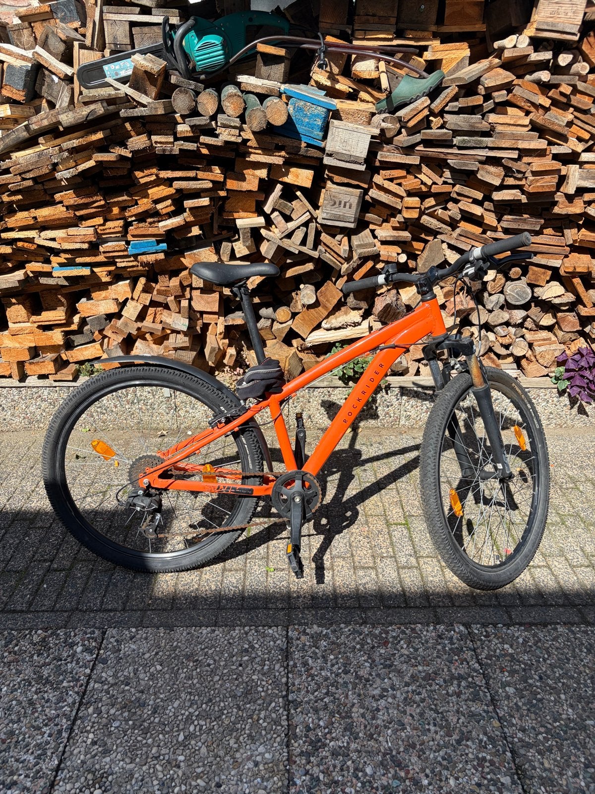 Rockrider ST 500 Mountainbike - Oranje, Fietsen en Brommers, Overige merken, Gebruikt, Hardtail, Heren