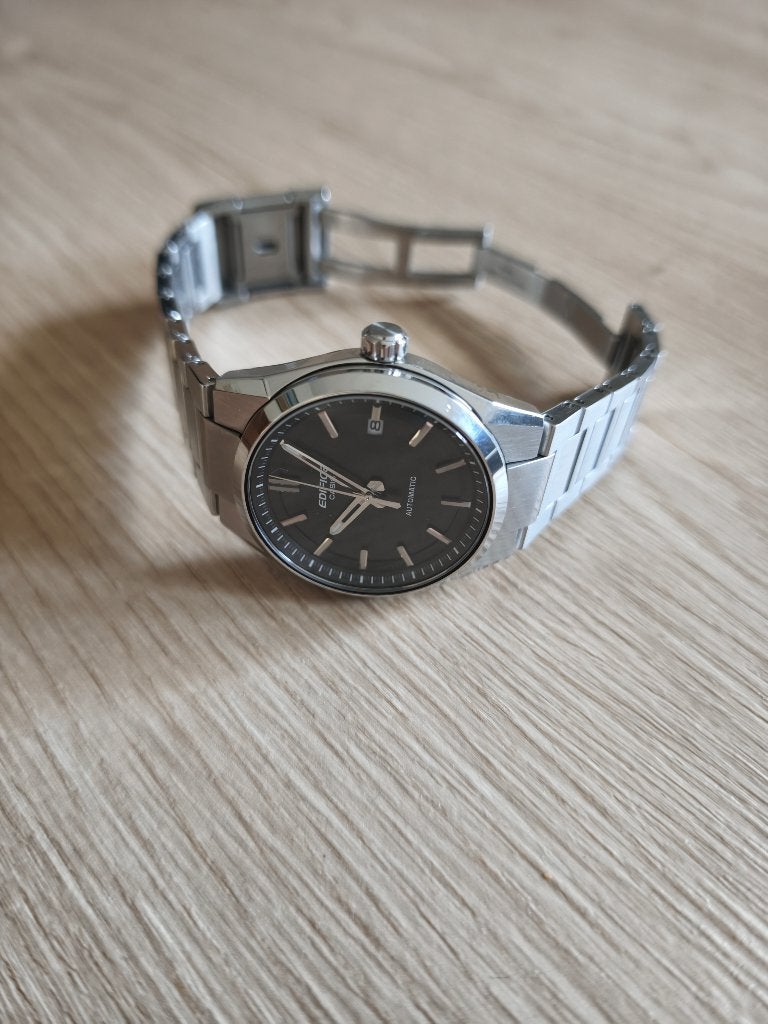 Casio Edifice Automatic Horloge, Staal, Polshorloge, Ophalen of Verzenden, Zo goed als nieuw