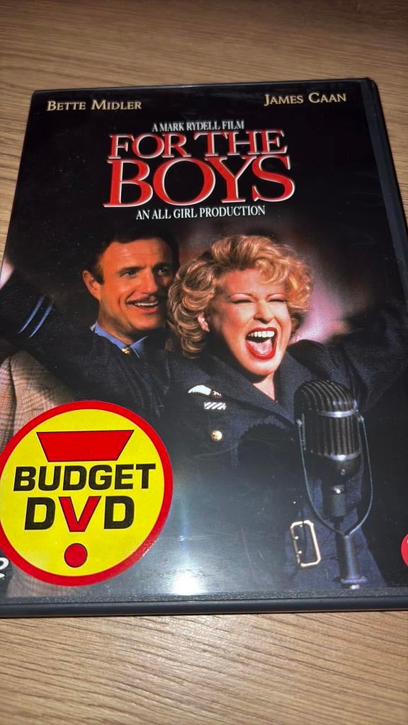 For the Boys met Bette Midler en James Caan., Vanaf 16 jaar, Ophalen of Verzenden, Zo goed als nieuw