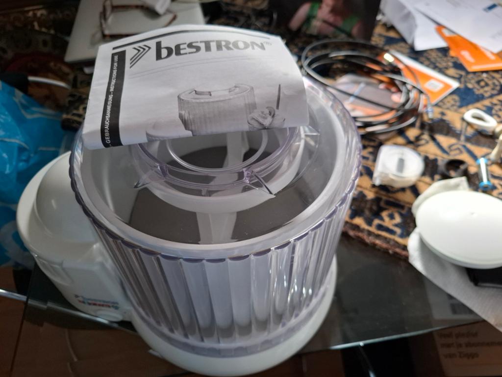 Bestron IJsmachine/Sorbetmaker - Nieuw, Ophalen, Nieuw