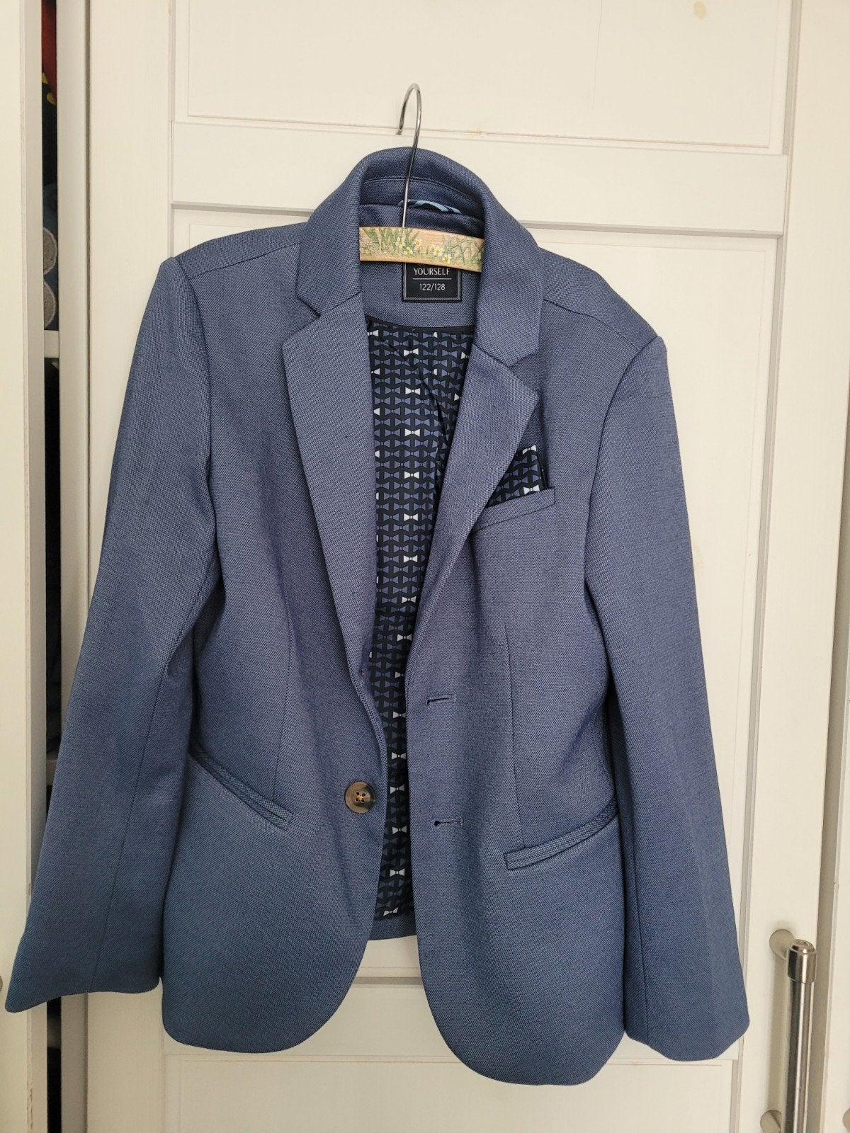 Feestkleding: Blazer, blouse en broek voor jongens 122/128