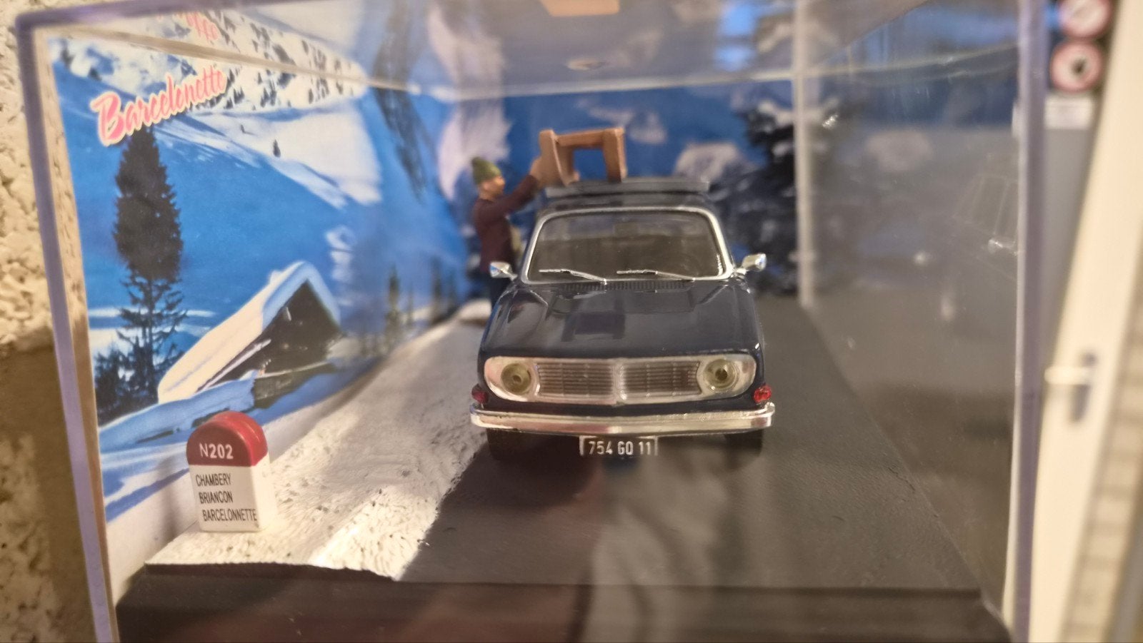 Volvo 142 wintersport modelauto, Ophalen of Verzenden, Zo goed als nieuw, Overige typen