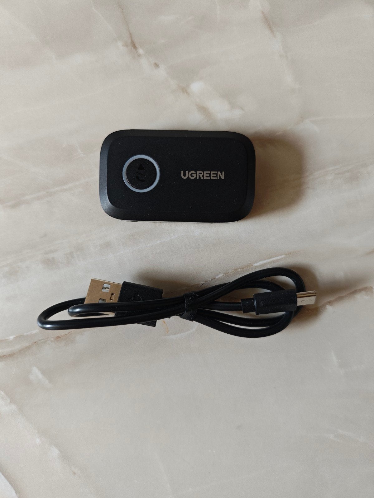 UGREEN Bluetooth Ontvanger Jack (o.a. voor auto), Ophalen of Verzenden, Zo goed als nieuw, Minder dan 2 meter, Overige kabels