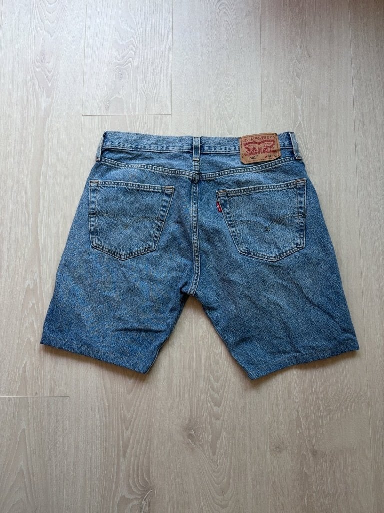 Levi's 501 Spijkerbroek W34, Blauw, ., Ophalen of Verzenden, Zo goed als nieuw