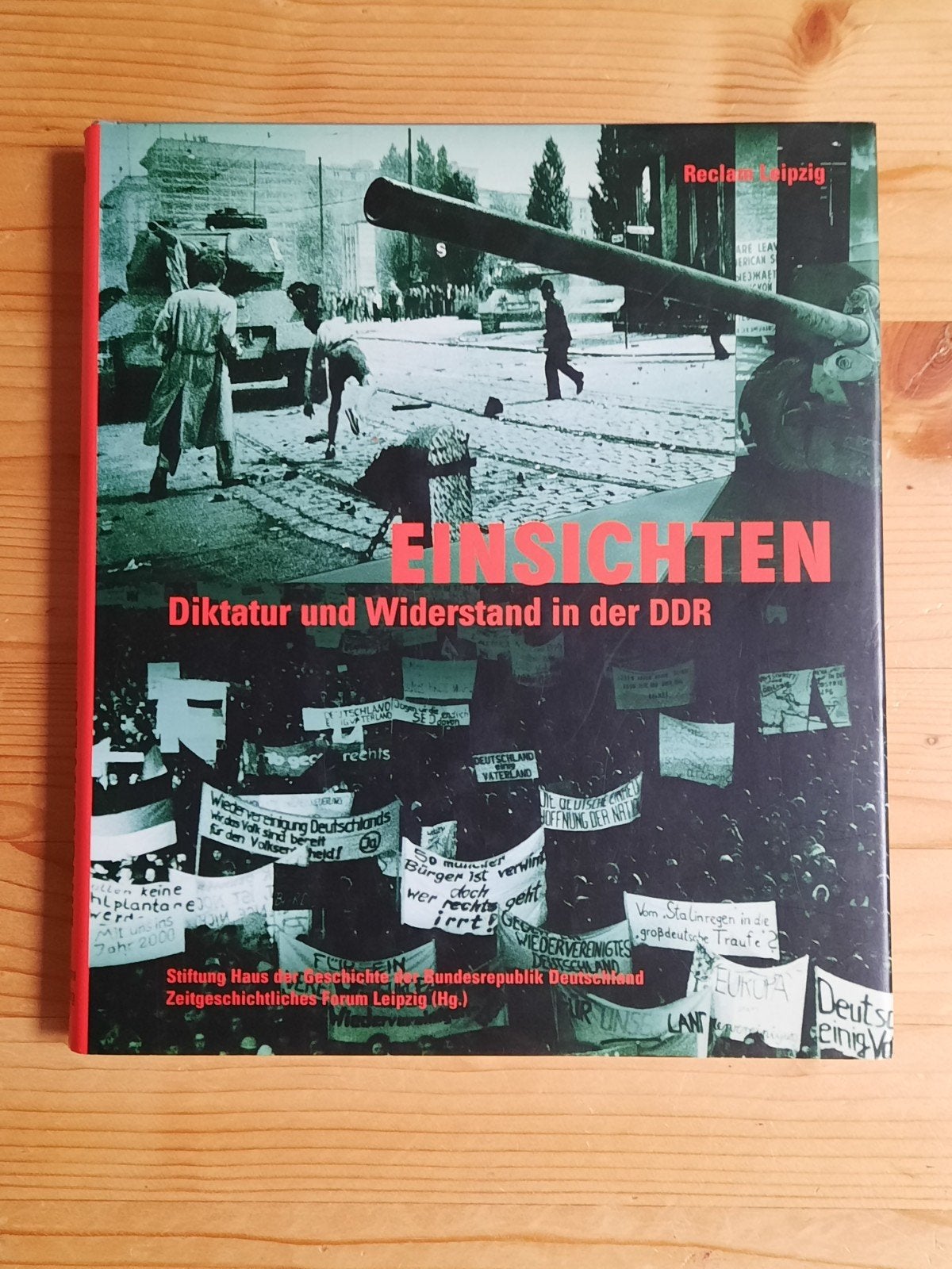 Inzichten: Dictatuur en Verzet in de DDR - Reclam Leipzig, Boeken, Geschiedenis | Wereld, Europa, 20e eeuw of later, Gelezen, Stiftung Haus der Geschichte der Bundesrepublik Deutschland