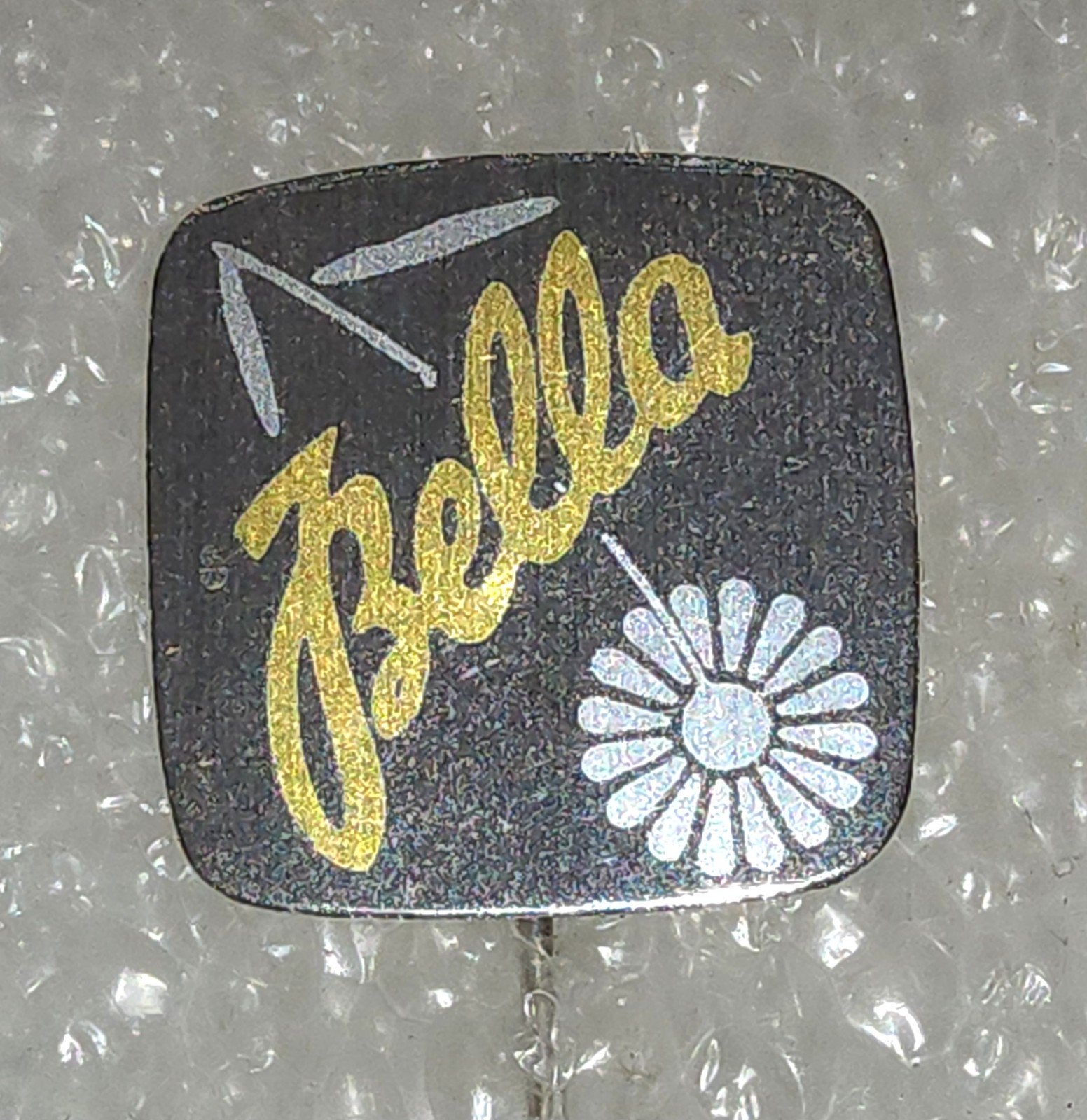 Vintage Speldje Zundapp Bella Bromfiets Scooter, Ophalen of Verzenden, Gebruikt, Transport, Speldje of Pin