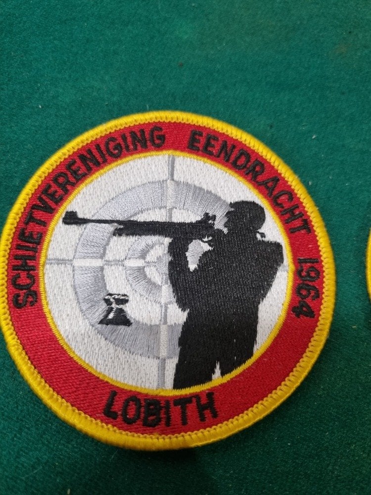 emblemen schietvereniging eendracht lobith, Ophalen of Verzenden, 'T Olde Gre-j, Info@toldegrej.nl, Endepoelstraat 20f Didam