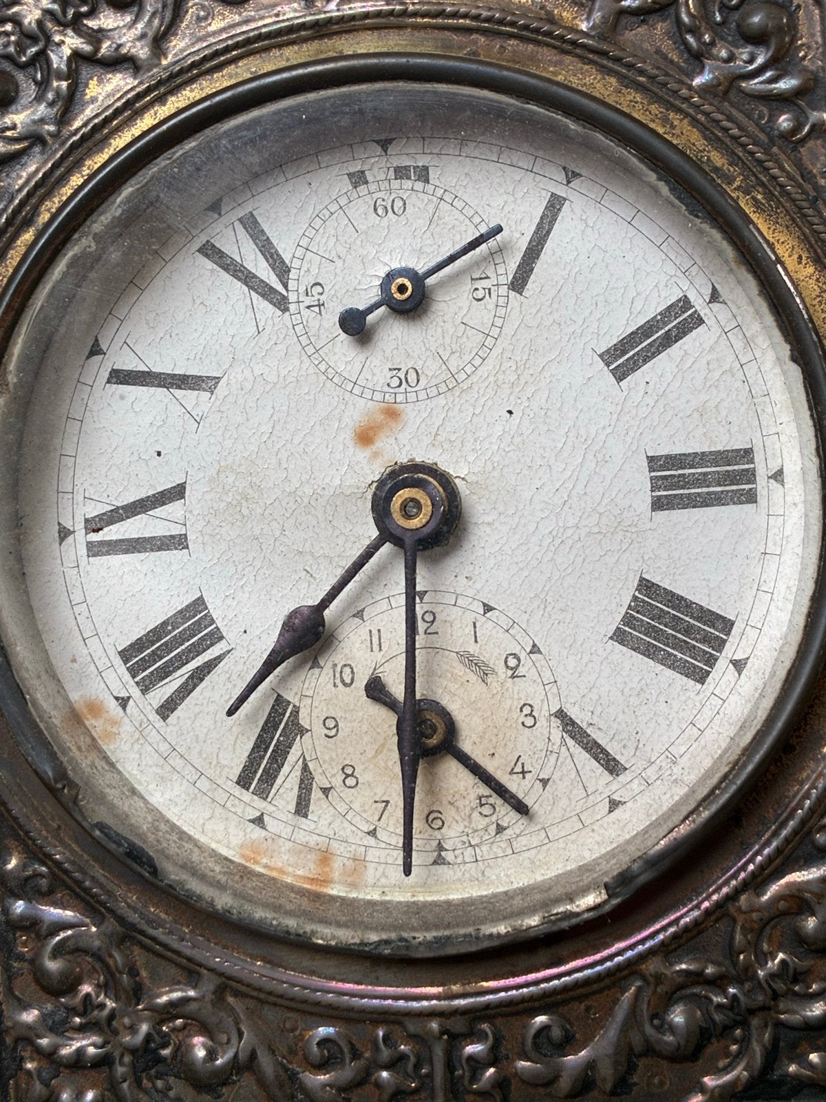 2x Junghans reiswekker (begin 1900) + vintage barometer, Ophalen