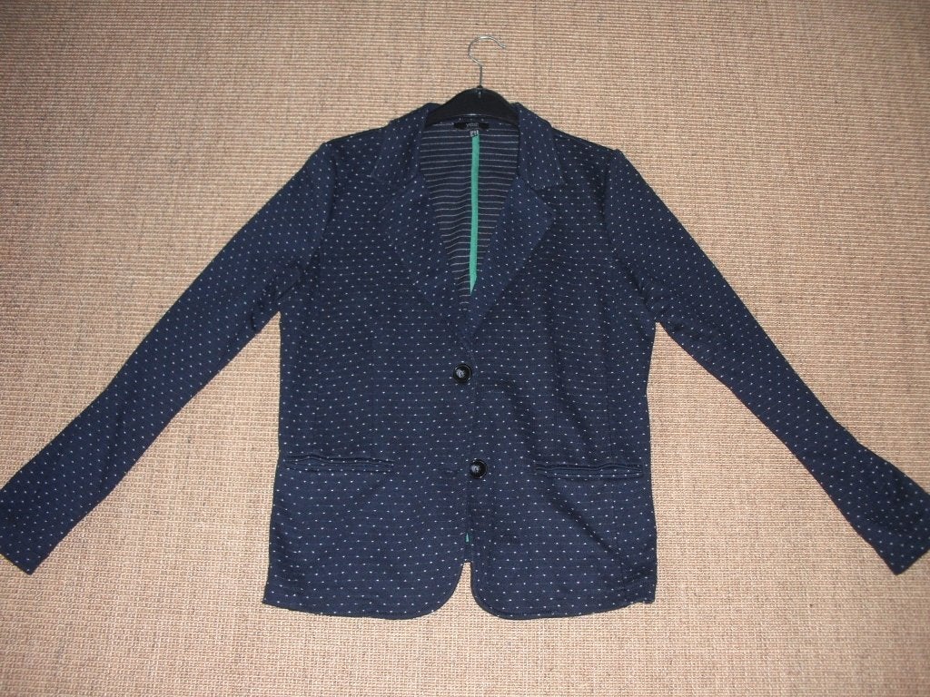 Jasje/ Blazer -Yest- (40), Maat 38/40 (M), Blauw, Ophalen of Verzenden, Jasje