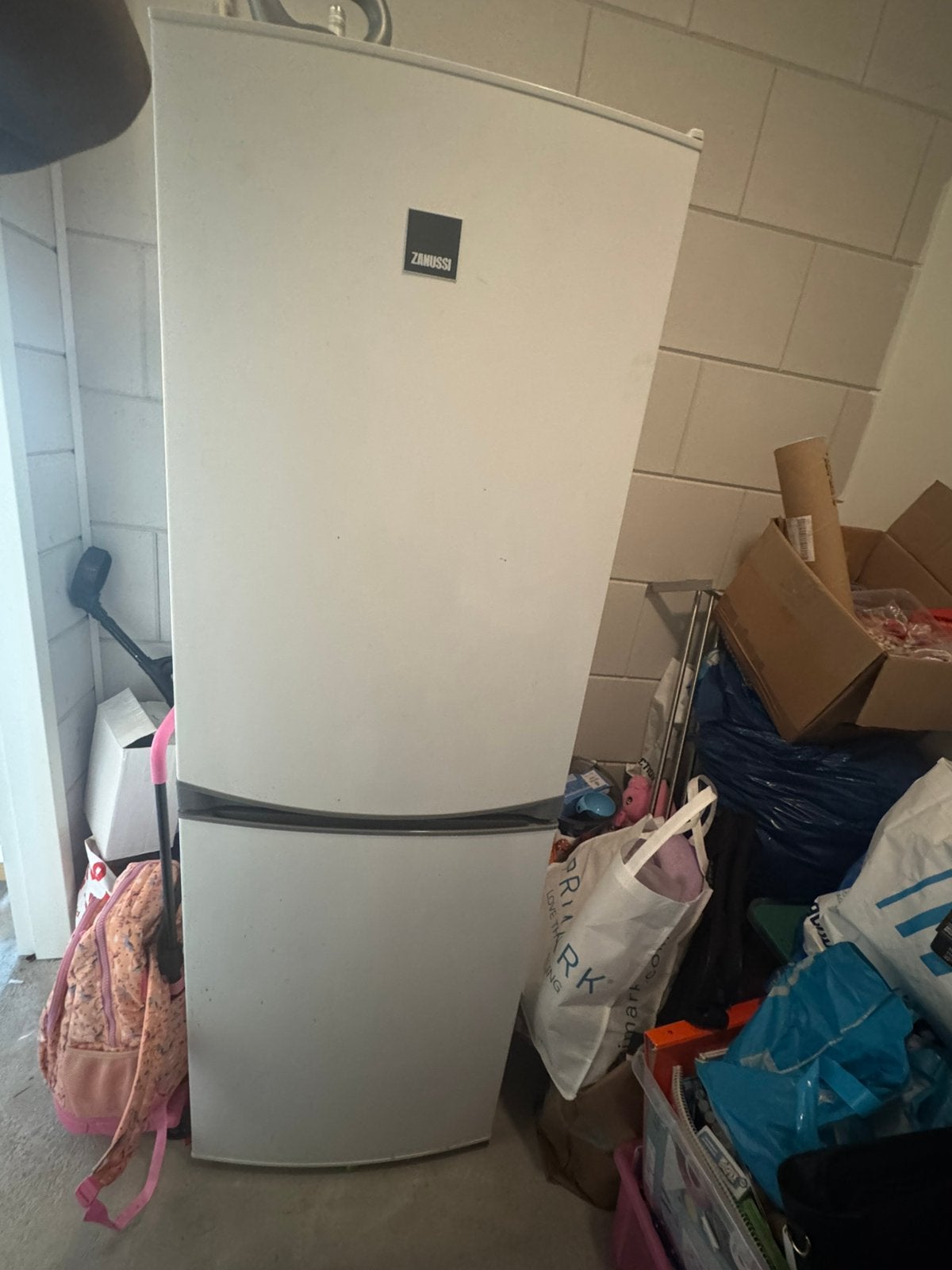 Zanussi koelkast wit, Ophalen, Zo goed als nieuw, Zonder vriesvak