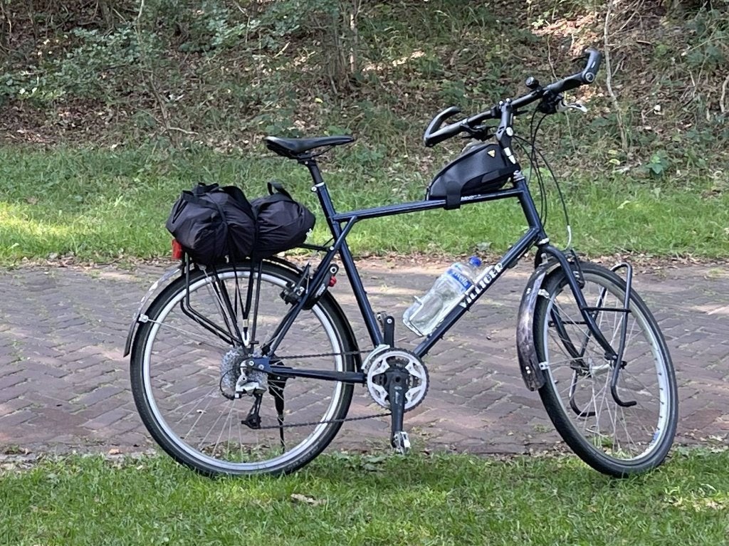 Complete vakantiefiets, Fietsen en Brommers, Gebruikt, 26 inch, Velgrem, Meer dan 20 versnellingen