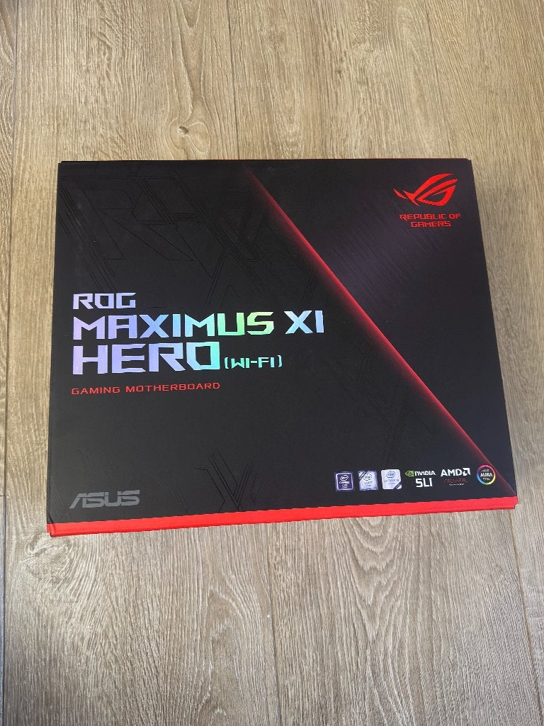 ASUS ROG Maximus XI Hero Wi-Fi moederbord, LGA 1151, DDR4, Ophalen of Verzenden, Zo goed als nieuw