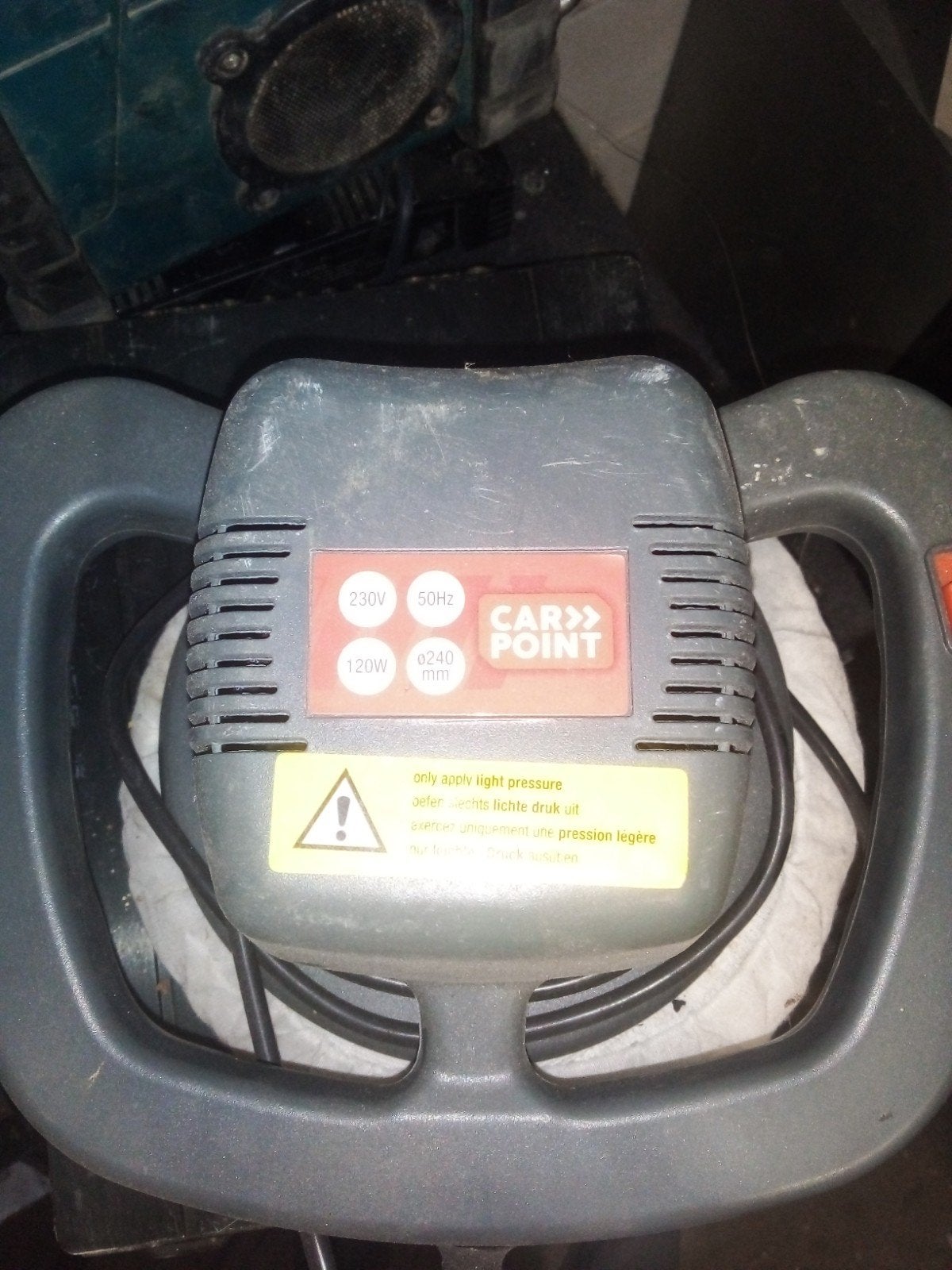 poetsmachine car point 10 euro, Ophalen, 1200 watt of meer, Overige typen