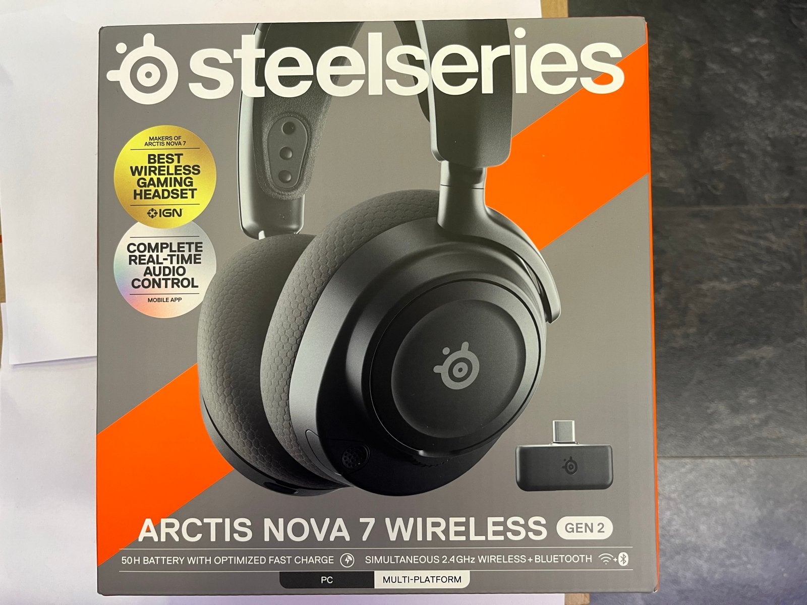 Koptelefoon Steelseries Arctis Nova 7 Wireles Gaming Headset, Ophalen of Verzenden, Nieuw, PC, Headset