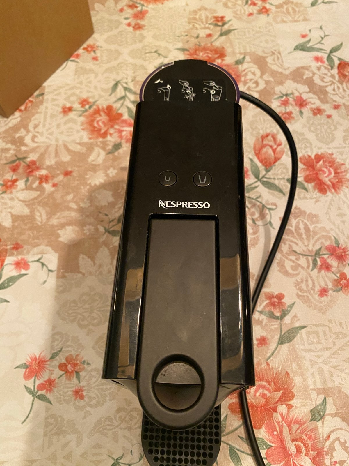 Nespresso Essenza Mini C30 met Inventum melkopschuimer, Witgoed en Apparatuur, Ophalen, Zo goed als nieuw, 1 kopje, Combi